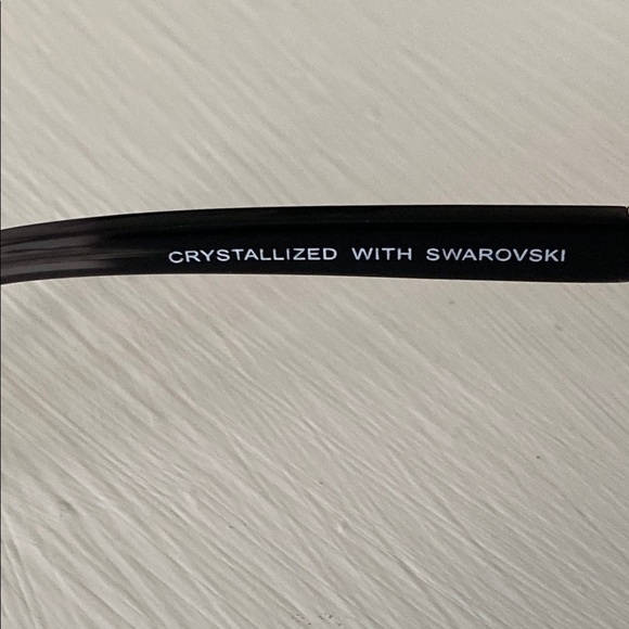 JIMMY CHOO Swarovski Crystal New York Oversized Polarized Sunglasses New in Box - Picture 15 of 17